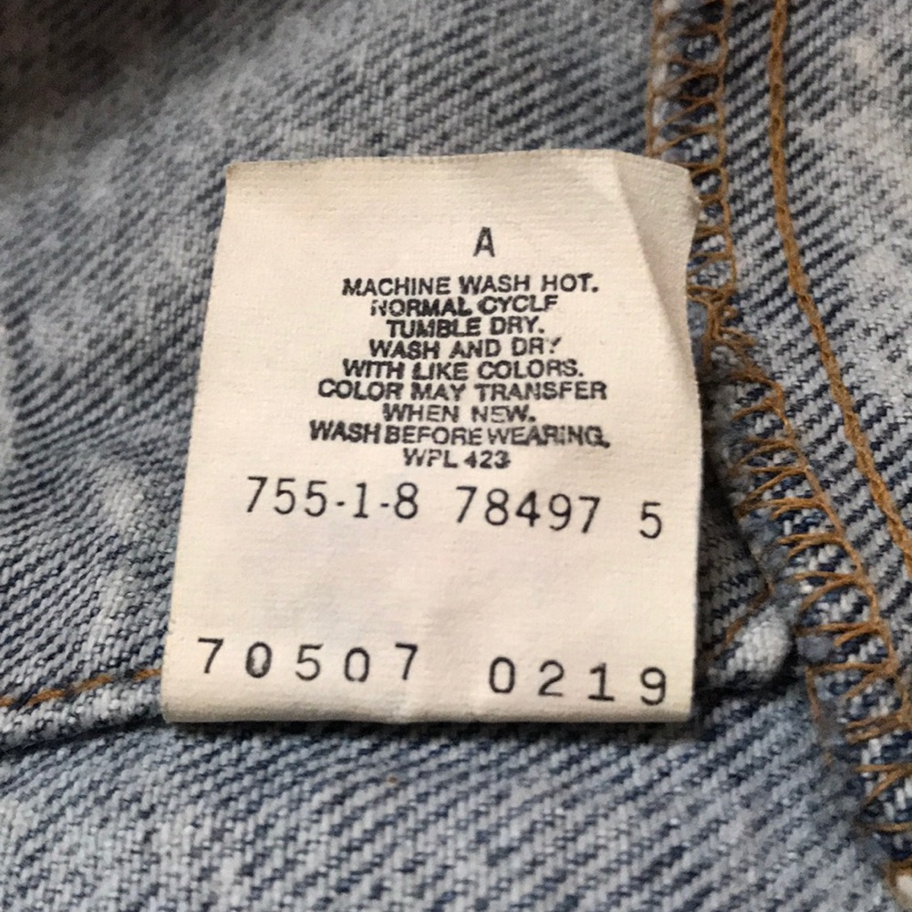 Levi’s  Type 3 acid wash denim trucker jacket - Picture 10 of 16